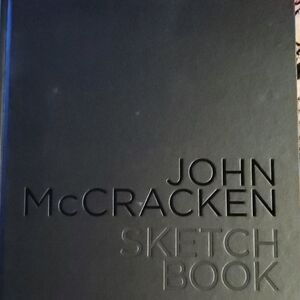 John McCracken Black Sketch Book
